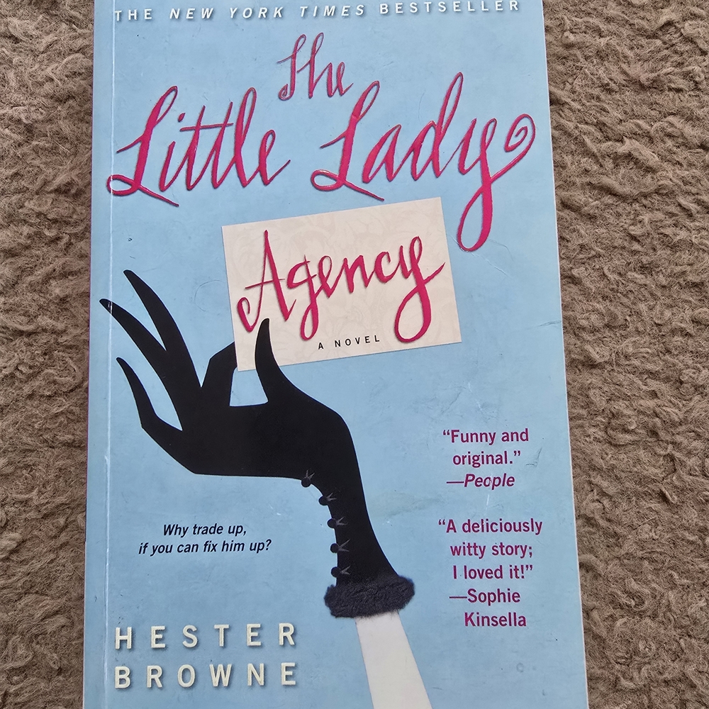 4/$15 The Little Lady Agency Novel - Blue Cover